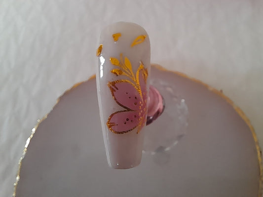 Capsules à coller pour ongles. Coffret de 18.