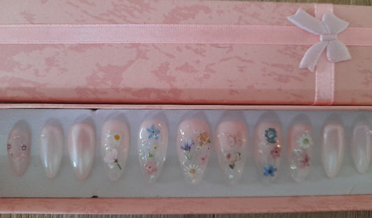 Faux ongles à presser